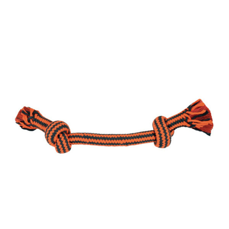 RISTRA CUERDA DENTAL BICOLOR 20cm-55gr NARANJA (UMV 6uds)
