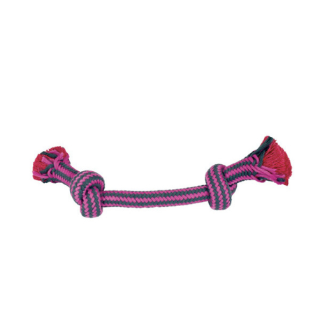 RISTRA CUERDA DENTAL BICOLOR 20cm-55gr ROSA (UMV 6uds)