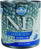 N&D DOG OCEAN SALMON & BACALAO ADULTO LATA 285GR (UMV 6uds)