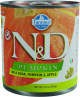 N&D DOG PUMPKIN JABALI, CABALAZA & MANZANA 285GR (UMV 6uds)