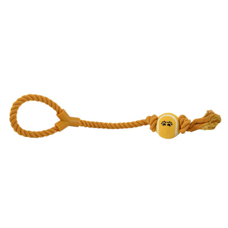 CUERDA DENTAL CON PELOTA Y ASA  50cm-220gr (UMV 3uds)