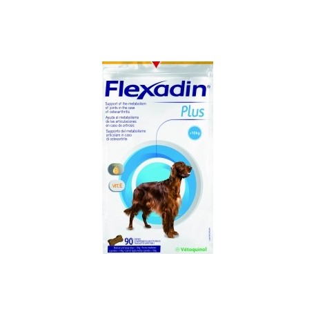 FLEXADIN PLUS PERRO GRANDE +10 KG 90 COMP