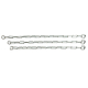 COLLAR ESTRANGULADOR CROMO 3.0mmx50cm